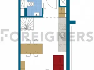 Pronájem bytu 3+kk, Brno, Dornych, 67 m2
