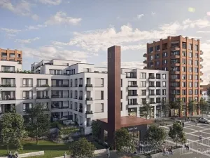 Pronájem bytu 1+kk, Praha - Nusle, Závišova, 41 m2