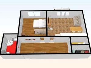 Pronájem bytu 2+kk, Praha - Vinohrady, náměstí Jiřího z Lobkovic, 52 m2