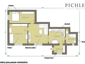 Prodej bytu 3+1, Bavoryně, 67 m2