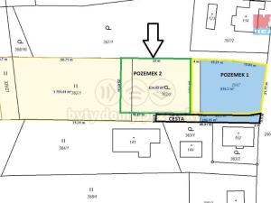 Prodej pozemku pro bydlení, Borovany - Trocnov, 834 m2