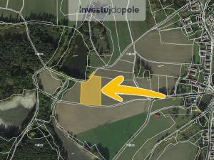Prodej pole, Vydří, 10258 m2