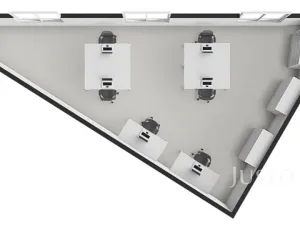 Pronájem kanceláře, Teplice, U Krupské brány, 36 m2