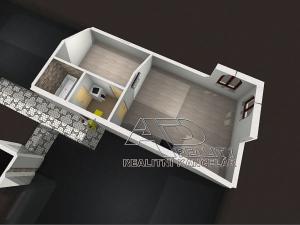 Pronájem atypického bytu, České Budějovice, Fráni Šrámka, 59 m2