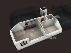 Pronájem atypického bytu, České Budějovice, Fráni Šrámka, 59 m2