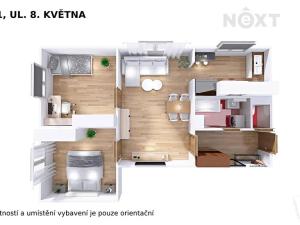 Pronájem bytu 3+1, Šumperk, 8. května, 60 m2