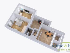 Prodej bytu 2+1, Praha - Smíchov, Pod tratí, 76 m2