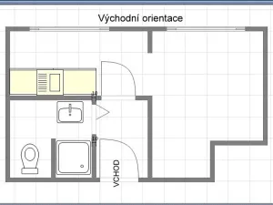 Prodej bytu 1+kk, Praha - Záběhlice, Dunická, 18 m2