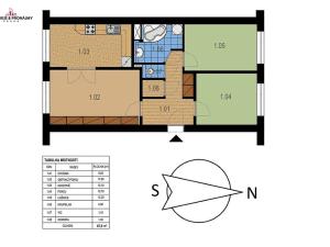 Prodej bytu 3+1, Praha - Strašnice, Rembrandtova, 68 m2
