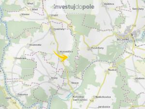 Prodej louky, Chrášťany - Koloměřice, 2221 m2