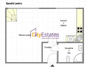 Prodej bytu 2+kk, Praha - Radlice, Na Farkáně III, 70 m2