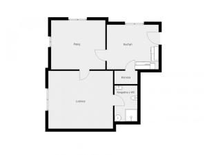 Pronájem bytu 2+1, Červený Kostelec, Rybničná, 65 m2