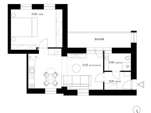 Prodej bytu 2+kk, Špindlerův Mlýn, Vodárenská, 53 m2