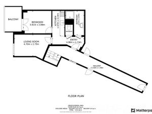 Pronájem bytu 2+kk, Praha - Suchdol, Suchdolské náměstí, 43 m2