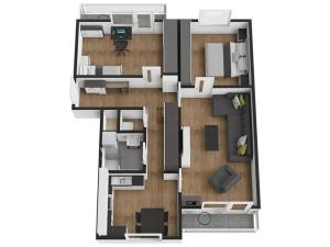 Prodej bytu 3+1, Pohořelice, Tyršova, 72 m2