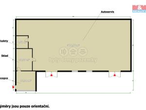 Pronájem komerčního pozemku, Rakovník, Huřviny, 280 m2