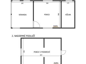 Prodej chaty, České Lhotice, 42 m2