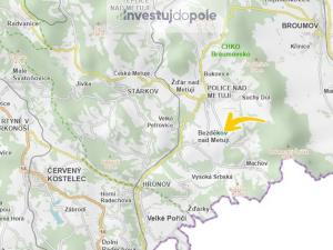 Prodej pole, Police nad Metují - Velká Ledhuje, 11873 m2