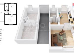 Prodej rodinného domu, Jaroměřice, 35 m2