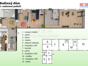 Prodej rodinného domu, Středokluky, Kladenská, 705 m2