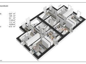 Prodej rodinného domu, Chrtníky, 107 m2