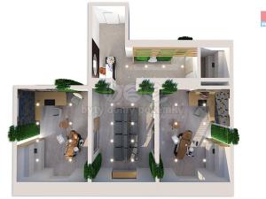 Pronájem kanceláře, Praha - Vinohrady, Slezská, 101 m2