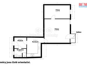 Prodej bytu 2+1, Nýrsko, Petra Bezruče, 70 m2