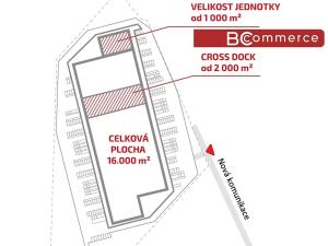 Pronájem skladu, Mikulov, 1000 m2
