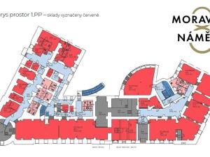 Pronájem skladu, Brno, Moravské náměstí, 339 m2