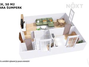 Prodej bytu 2+kk, Šumperk, A. Kašpara, 50 m2