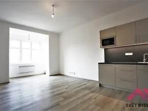 Pronájem bytu 1+kk, Praha - Dejvice, Zelená, 32 m2