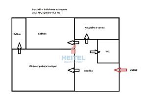 Prodej bytu 2+kk, Slavkov u Brna, Zelnice II, 47 m2