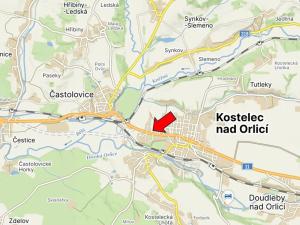 Prodej komerčního pozemku, Kostelec nad Orlicí, 2672 m2