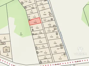 Prodej zahrady, Bor, 294 m2