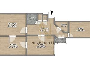 Pronájem bytu 3+1, Plzeň, Klatovská třída, 120 m2