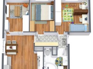 Prodej bytu 3+1, Česká Lípa, Alšova, 57 m2