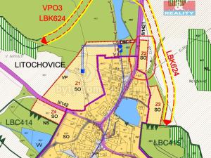 Prodej pozemku pro bydlení, Litochovice, 1112 m2