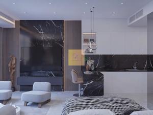 Prodej bytu 1+kk, Trikomo, Kypr, 47 m2