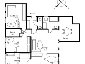 Prodej bytu 4+kk, Brno, Erbenova, 102 m2