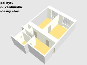 Prodej bytu 2+kk, Praha - Bubeneč, Verdunská, 54 m2