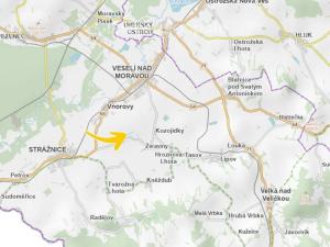 Prodej pole, Vnorovy, 3273 m2