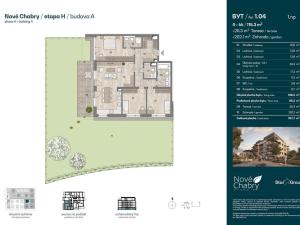 Prodej bytu 4+kk, Praha - Dolní Chabry, 115 m2