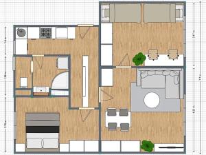 Pronájem bytu 3+1, Meziboří, Hornická, 62 m2