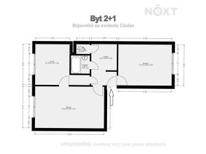 Prodej bytu 2+1, Čáslav, Bojovníků za svobodu, 58 m2