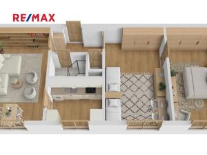 Pronájem bytu 3+1, Praha - Strašnice, Dvouletky, 60 m2