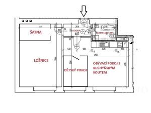 Pronájem bytu 3+kk, Písek, Pražská, 70 m2
