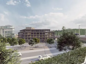 Pronájem kanceláře, Praha - Hlubočepy, Strakonická, 129 m2