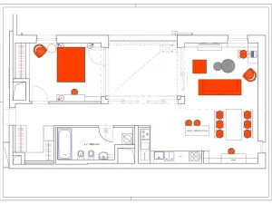 Pronájem bytu 2+kk, Praha - Břevnov, Radičova, 90 m2