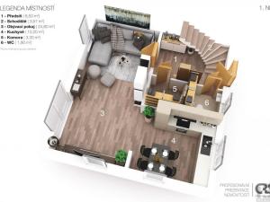 Prodej rodinného domu, Choťánky, Na Ohradě, 192 m2