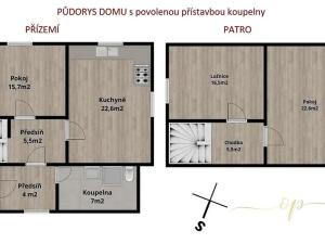 Prodej rodinného domu, Dobřichovice, Raisova, 122 m2